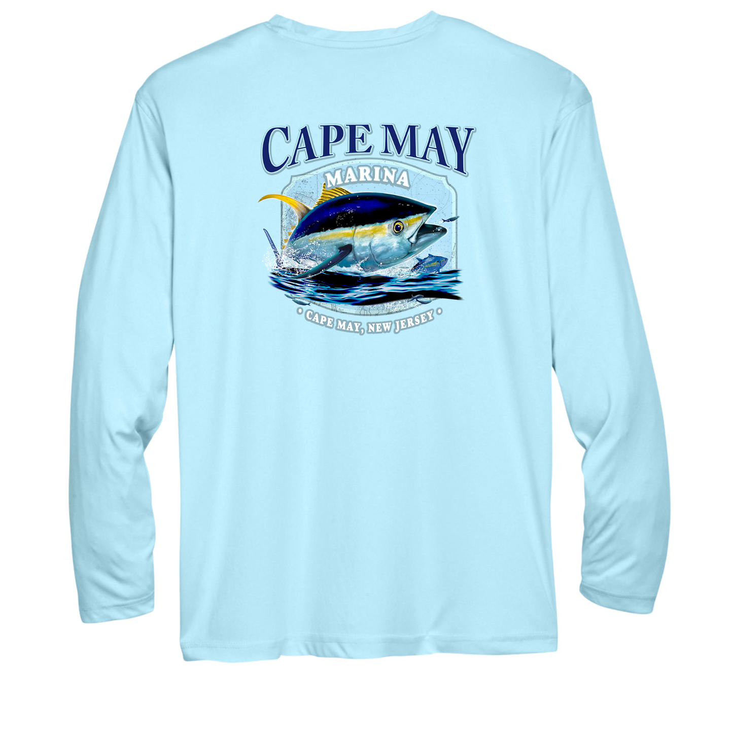 Cape May Marina - Tuna Sun Shirt